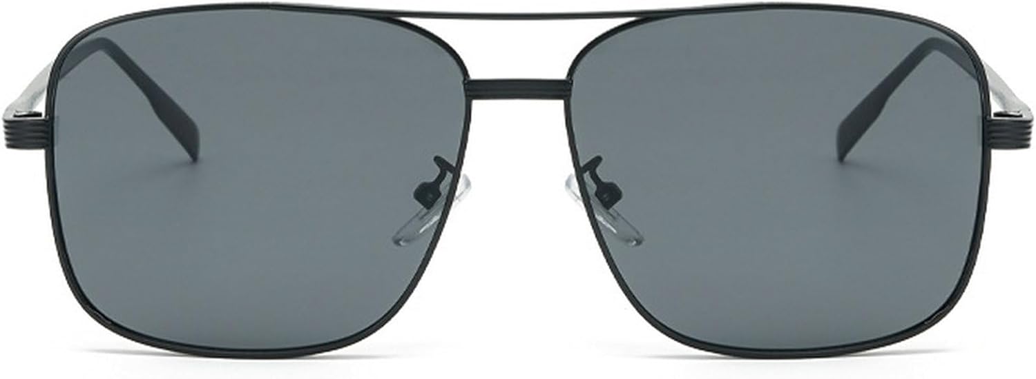 Ретро-солнцезащитные очки большого квадратного размера для женщин и мужчин, винтажные солнцезащитные очки в металлической оправе с двойной перемычкой, унисекс, модные mincl, Black
Ретро-солнцезащитные очки большого квадратного размера для женщин и мужчин, винтажные солнцезащитные очки в металлической оправе с двойной перемычкой, унисекс, модные mincl, Black