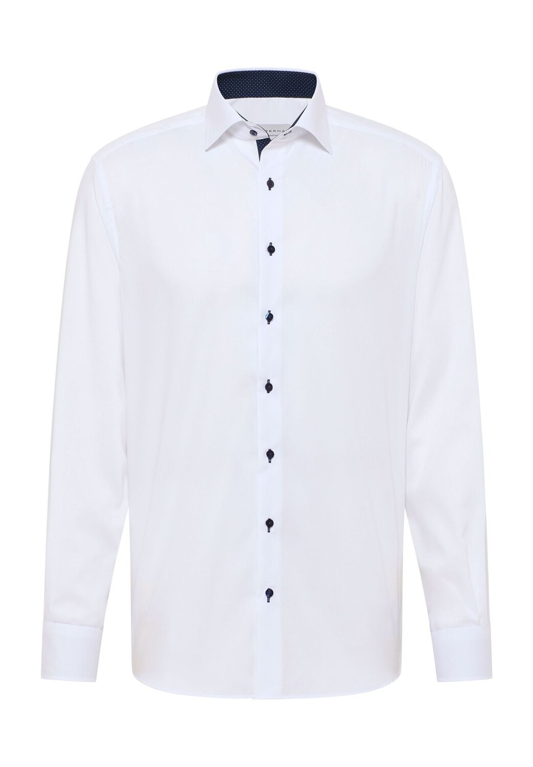 Деловая рубашка, современный крой, воротник Кент, мужская ETERNA, белый
Деловая рубашка, современный крой, воротник Кент, мужская ETERNA, белый