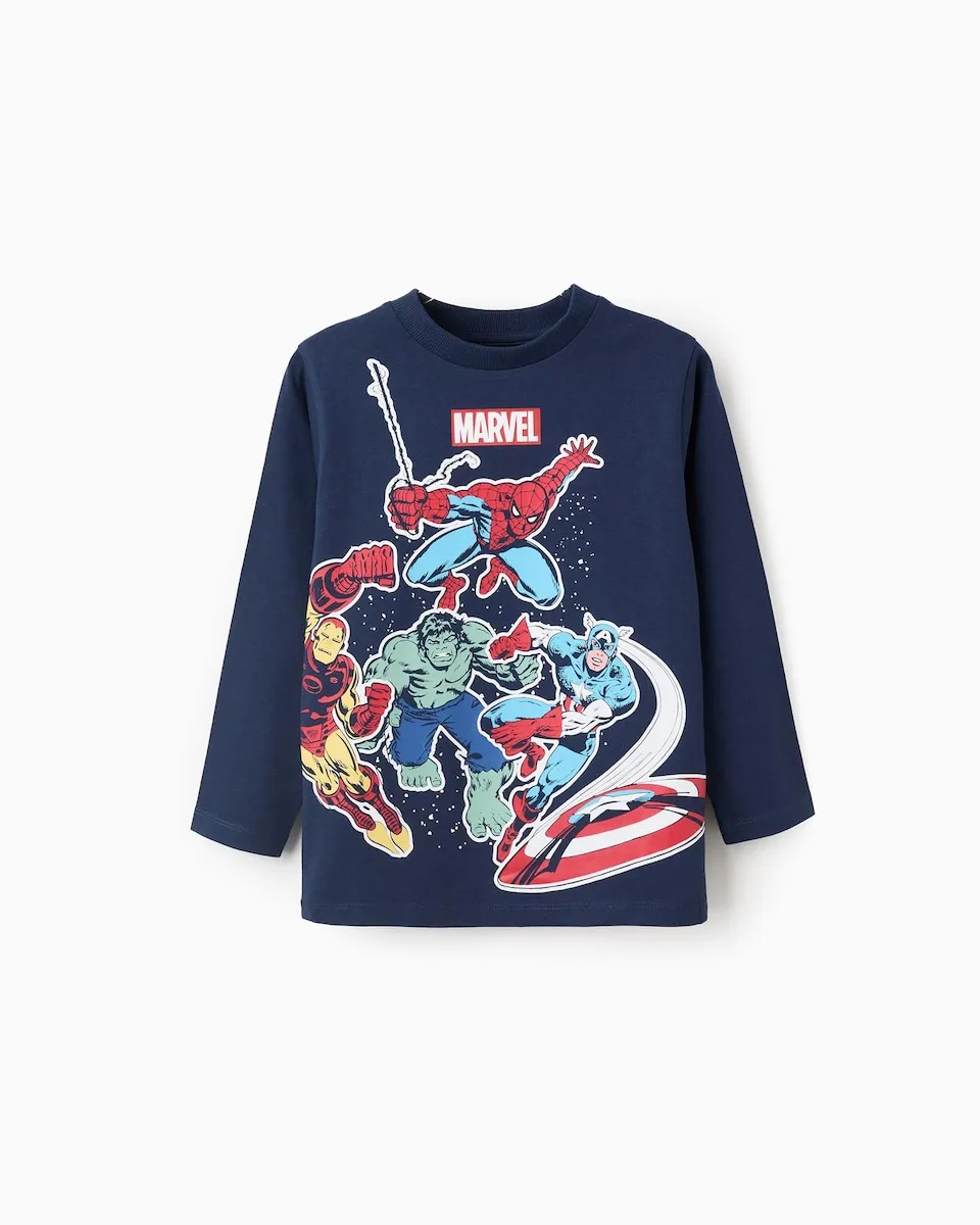 Детская футболка 100% хлопок с мотивом Marvel Zippy, темно-синий
Детская футболка 100% хлопок с мотивом Marvel Zippy, темно-синий