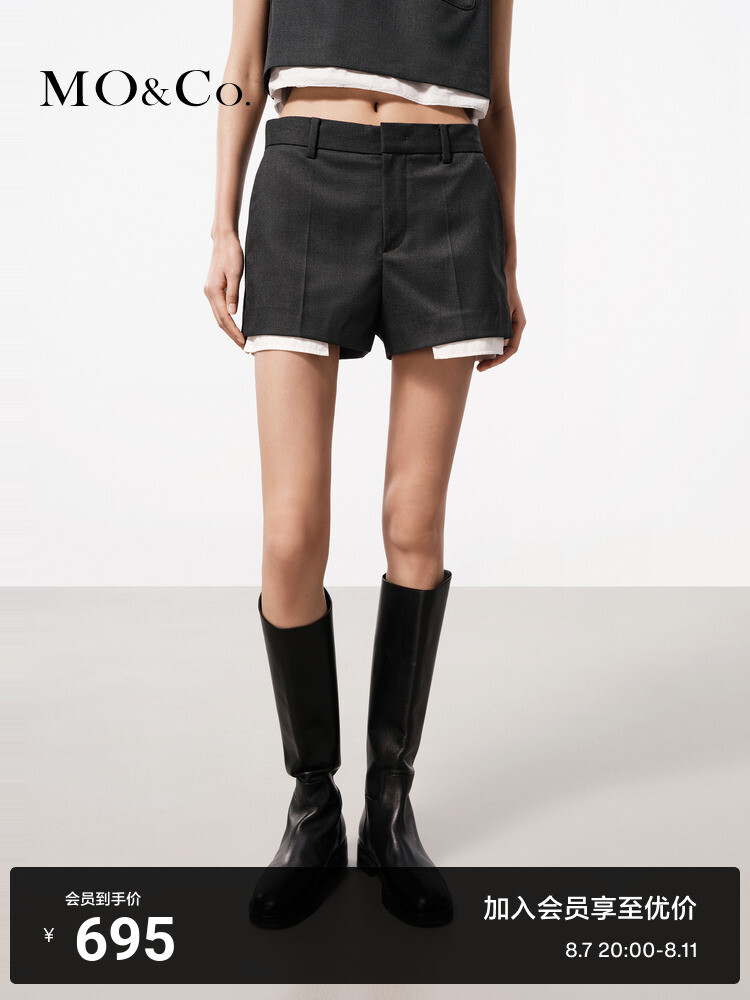 Шорты Moco с высокой талией, черный
Шорты Moco с высокой талией, черный