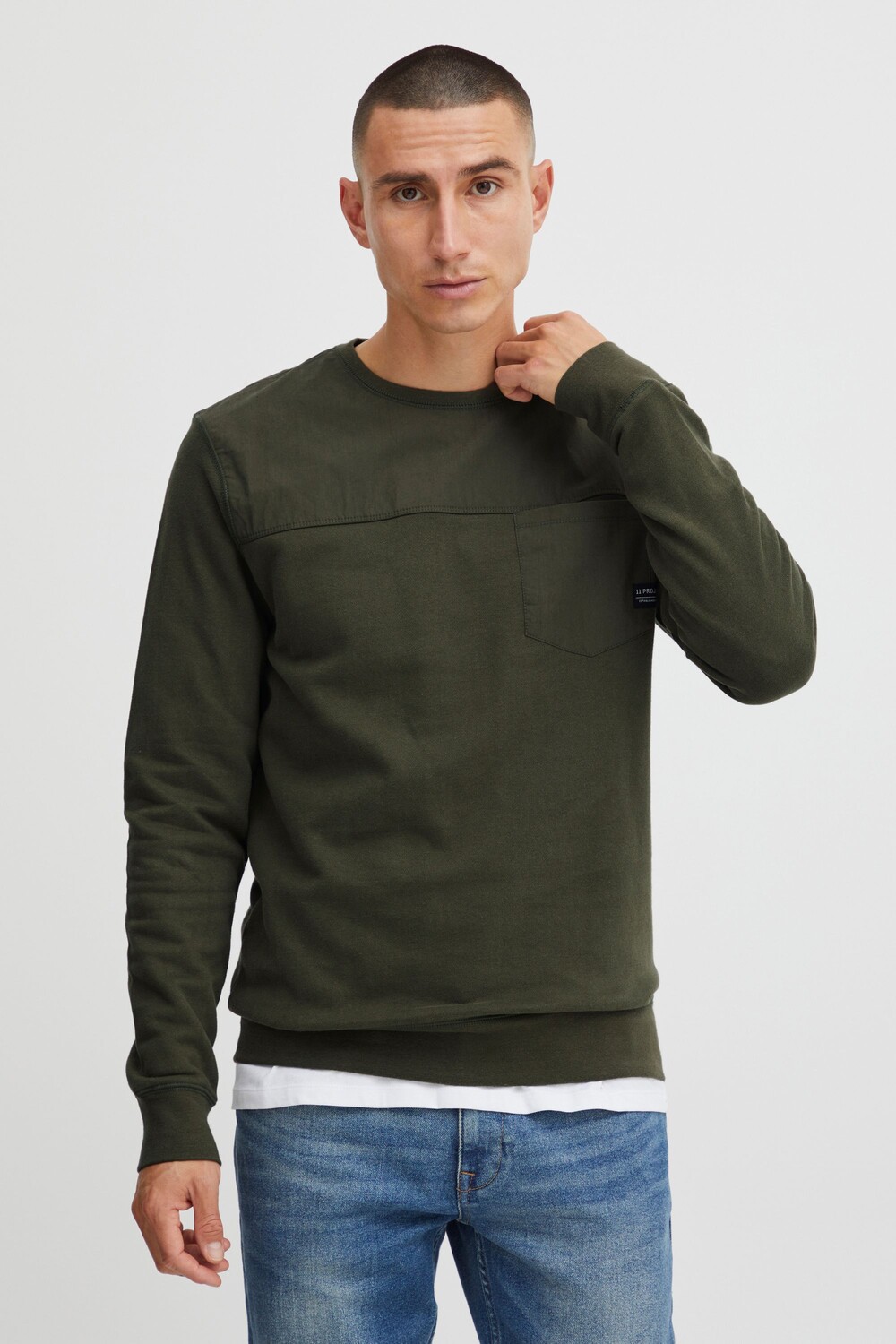 Толстовка 11 Project Sweatshirt PRViktor 20715611, зеленый
Толстовка 11 Project Sweatshirt PRViktor 20715611, зеленый