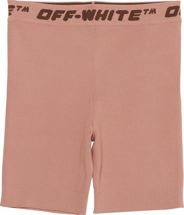 Шорты Off-White Logo Band Shorts 'Nude', загар
Шорты Off-White Logo Band Shorts 'Nude', загар