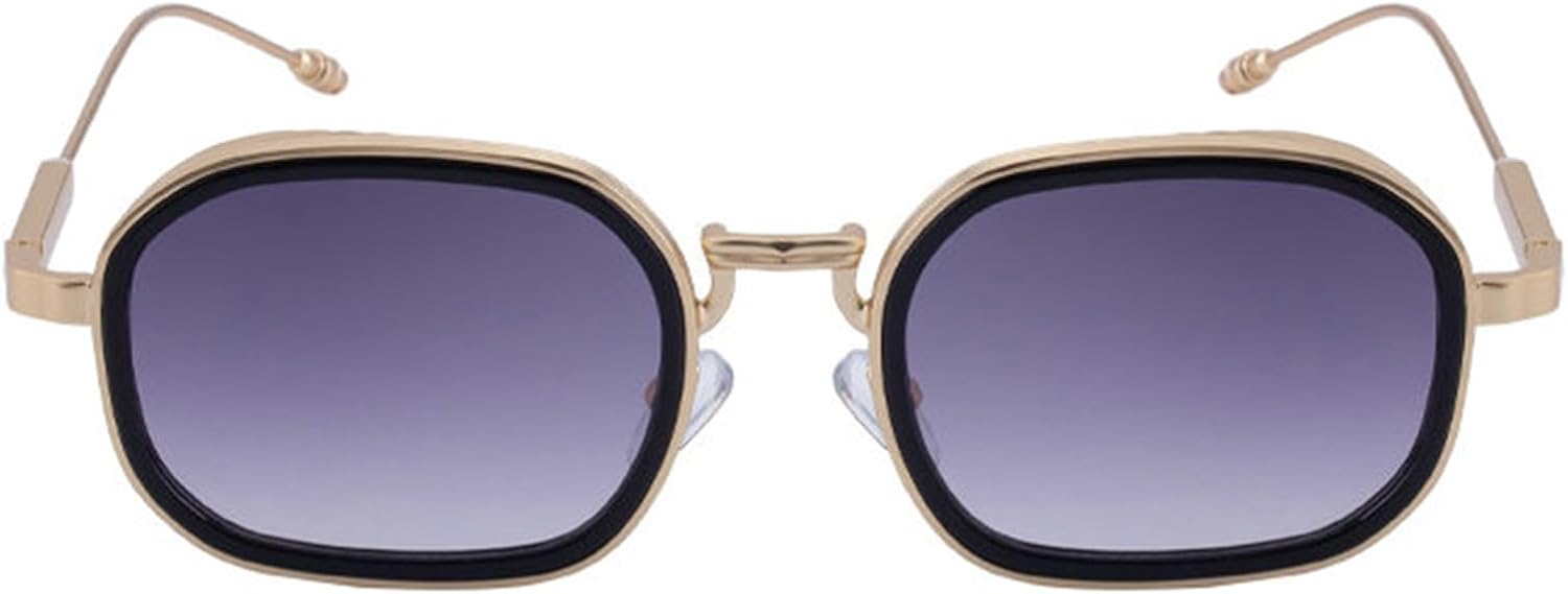 Willochra Модные солнцезащитные очки неправильной формы для женщин и мужчин, ретро 90-х, металлические квадратные солнцезащитные очки, популярные черные очки UV400, C2
Willochra Модные солнцезащитные очки неправильной формы для женщин и мужчин, ретро 90-х, металлические квадратные солнцезащитные очки, популярные черные очки UV400, C2