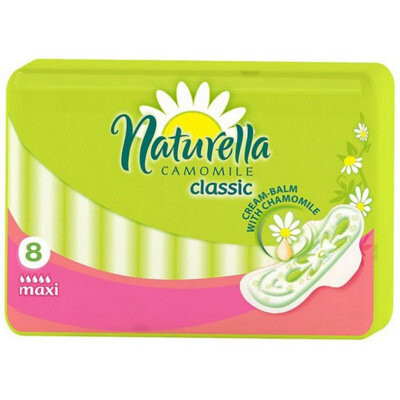 Прокладки гигиенические Maxi, 8 шт. Naturella, Classic
Прокладки гигиенические Maxi, 8 шт. Naturella, Classic