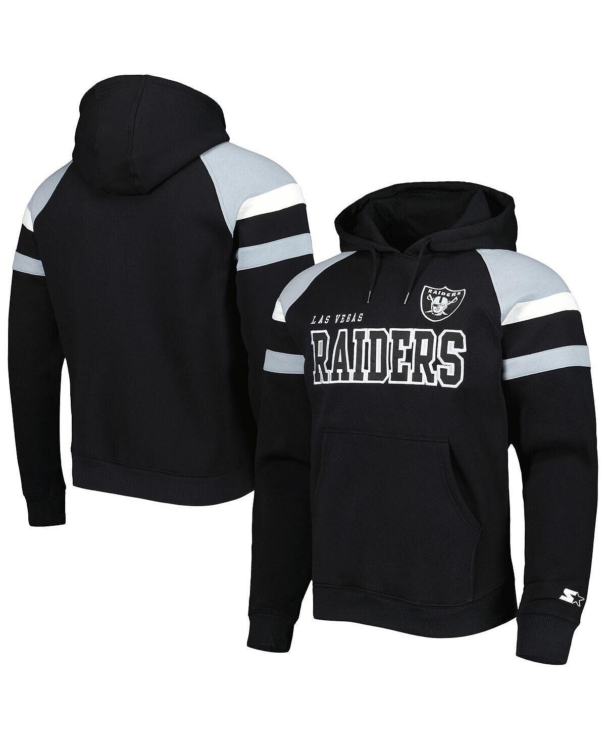 Мужская черная толстовка с капюшоном las vegas raiders draft fleece raglan pullover Starter, черный
Мужская черная толстовка с капюшоном las vegas raiders draft fleece raglan pullover Starter, черный