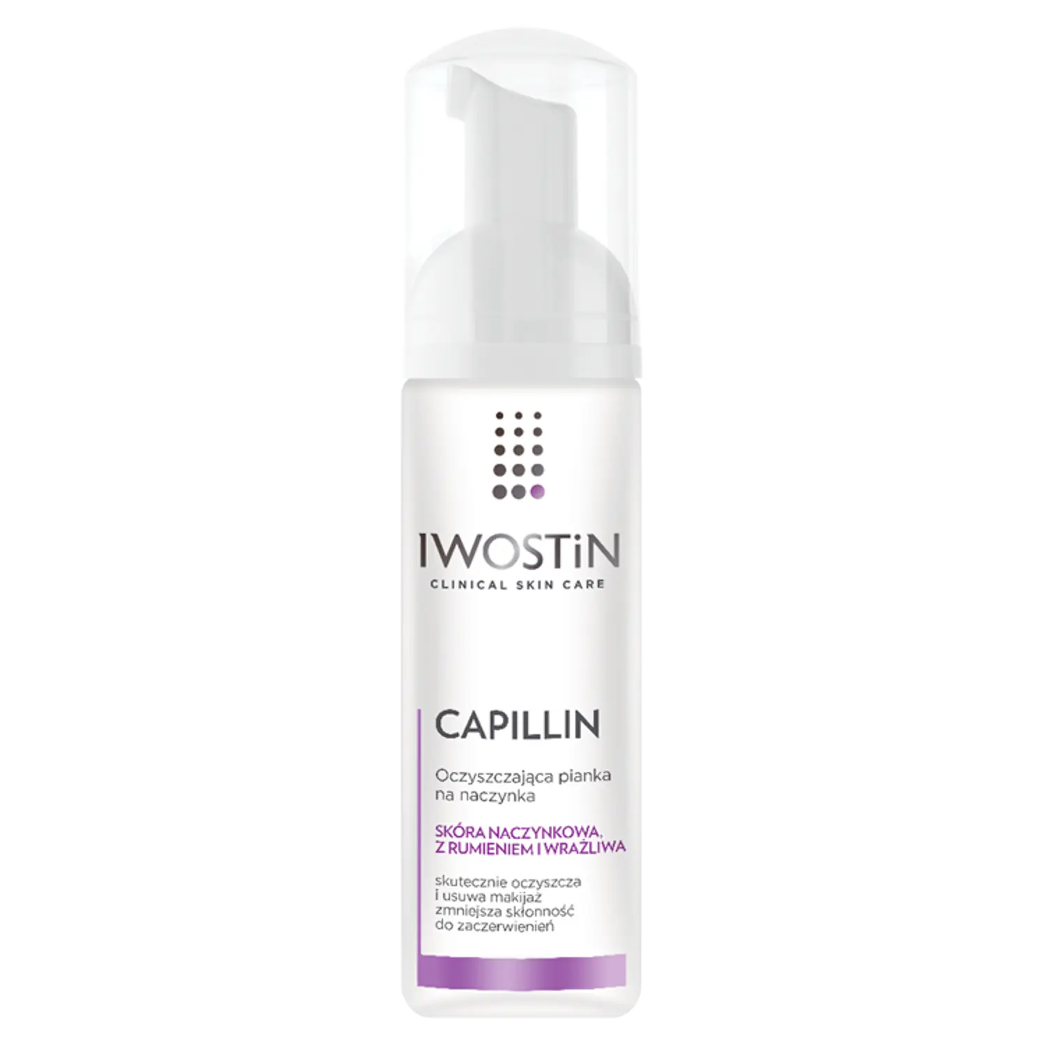 Iwostin Capillin очищающая пенка от капилляров лица, 165 мл
Iwostin Capillin очищающая пенка от капилляров лица, 165 мл