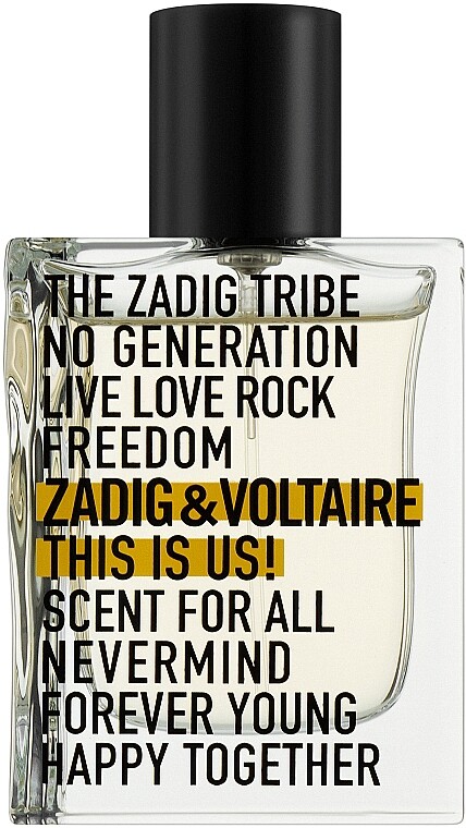 Туалетная вода Zadig & Voltaire This is Us! 
Туалетная вода Zadig & Voltaire This is Us!