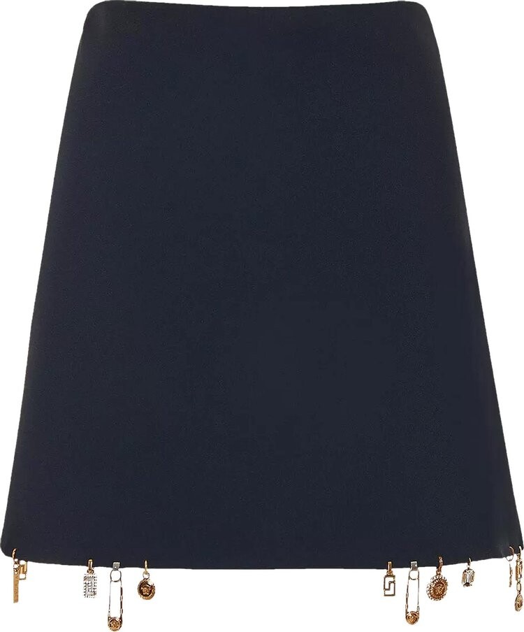 Юбка Versace Charm-Embellished Satin Mini Skirt 'Black', черный
Юбка Versace Charm-Embellished Satin Mini Skirt 'Black', черный