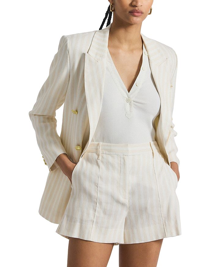 Шорты Freja Tonal Stripe из смесового льна Derek Lam 10 Crosby, коричневый/бежевый
Шорты Freja Tonal Stripe из смесового льна Derek Lam 10 Crosby, коричневый/бежевый