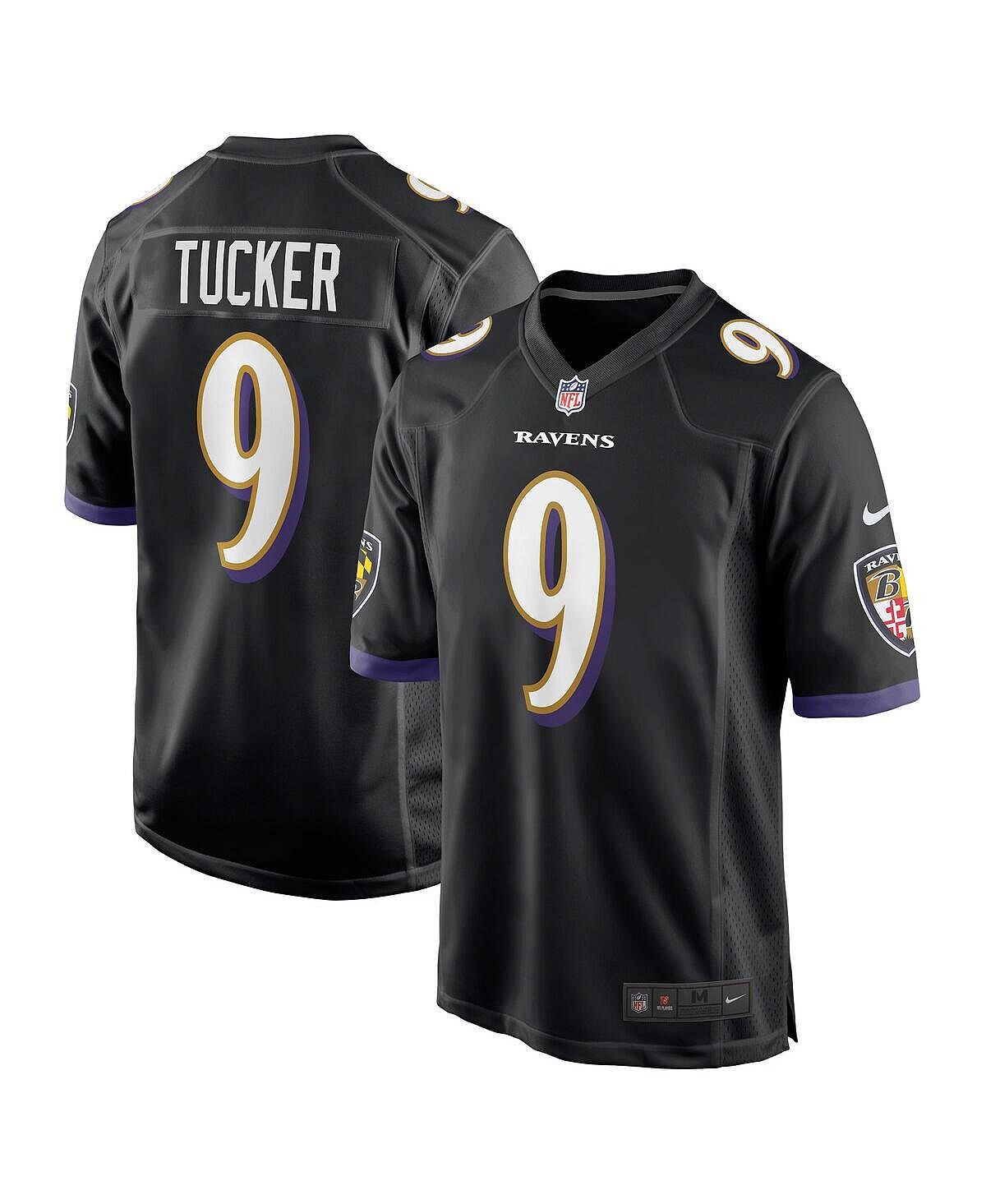 Мужская футболка justin tucker black baltimore ravens player game jersey Nike, черный
Мужская футболка justin tucker black baltimore ravens player game jersey Nike, черный