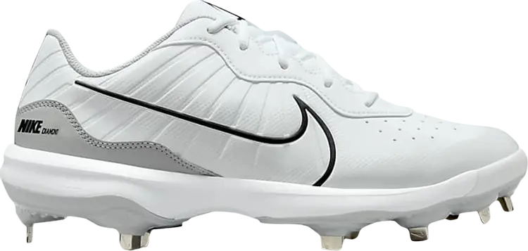 Бутсы Nike Alpha Huarache Varsity 4 Low 'White Wolf Grey', белый
Бутсы Nike Alpha Huarache Varsity 4 Low 'White Wolf Grey', белый