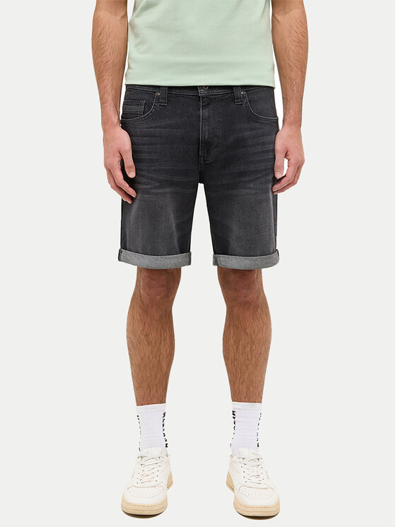 Джинсовые шорты прямого кроя Washington 1016453 Mustang, черный
Джинсовые шорты прямого кроя Washington 1016453 Mustang, черный