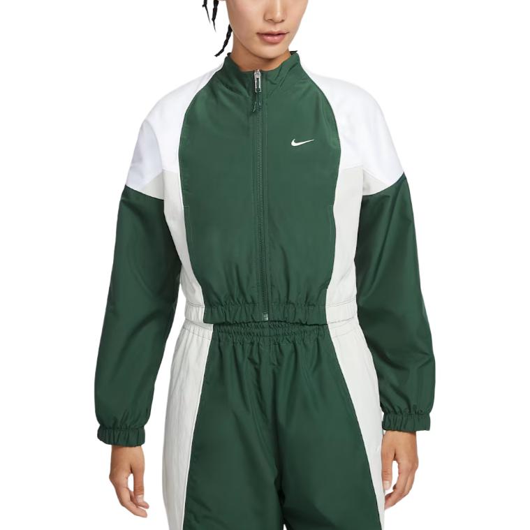 Спортивная куртка-бомбер женская укороченная Nike, зеленый
Спортивная куртка-бомбер женская укороченная Nike, зеленый