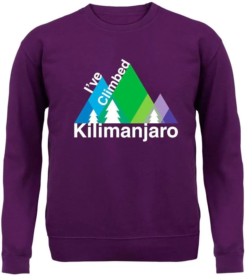 Свитшот Unisex Dressdown I've Climbed Kilimanjaro
Свитшот Unisex Dressdown I've Climbed Kilimanjaro