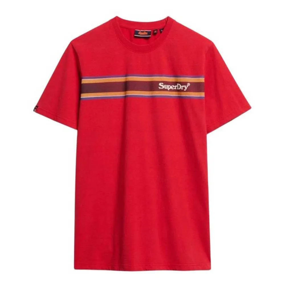 Футболка с коротким рукавом Superdry Venue Logo Stripe Relaxed, красный
Футболка с коротким рукавом Superdry Venue Logo Stripe Relaxed, красный