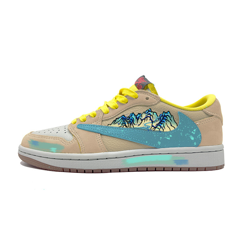 Баскетбольные кроссовки Travis Scott X Air Vintage женские с низким верхом, зеленый/синий Jordan
Баскетбольные кроссовки Travis Scott X Air Vintage женские с низким верхом, зеленый/синий Jordan