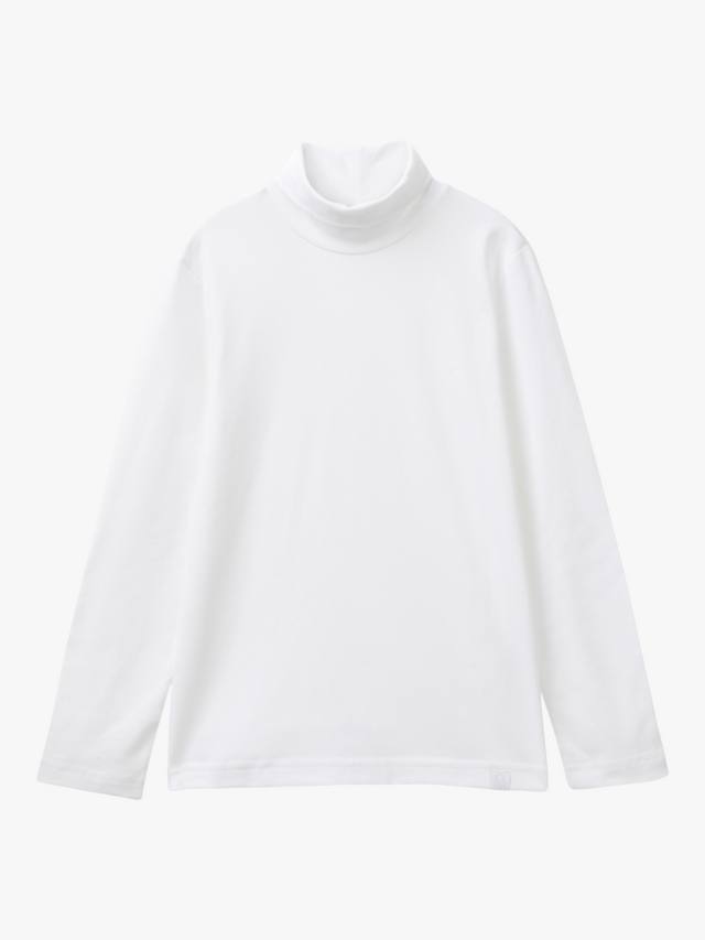 Детский свитер с воротником-стойкой Benetton, Optical White
Детский свитер с воротником-стойкой Benetton, Optical White