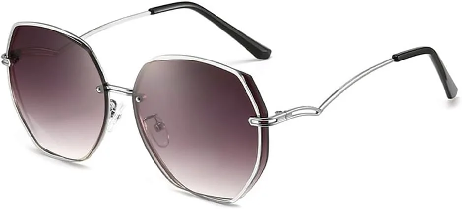 Женские солнцезащитные очки без оправы, металлическая оправа, винтажные многоугольные солнцезащитные очки в форме пружин, защита от ультрафиолета UV400 LANGSER, 3
Женские солнцезащитные очки без оправы, металлическая оправа, винтажные многоугольные солнцезащитные очки в форме пружин, защита от ультрафиолета UV400 LANGSER, 3
