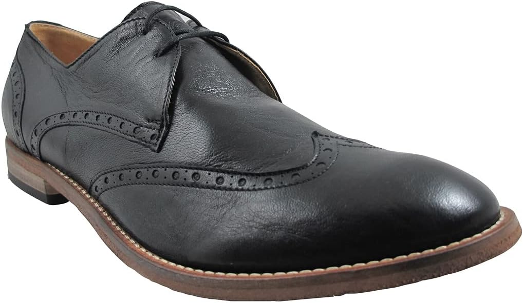 Мужские итальянские кожаные туфли с крыльчатым носком и шнуровкой 4128 Boemos, черный
Мужские итальянские кожаные туфли с крыльчатым носком и шнуровкой 4128 Boemos, черный