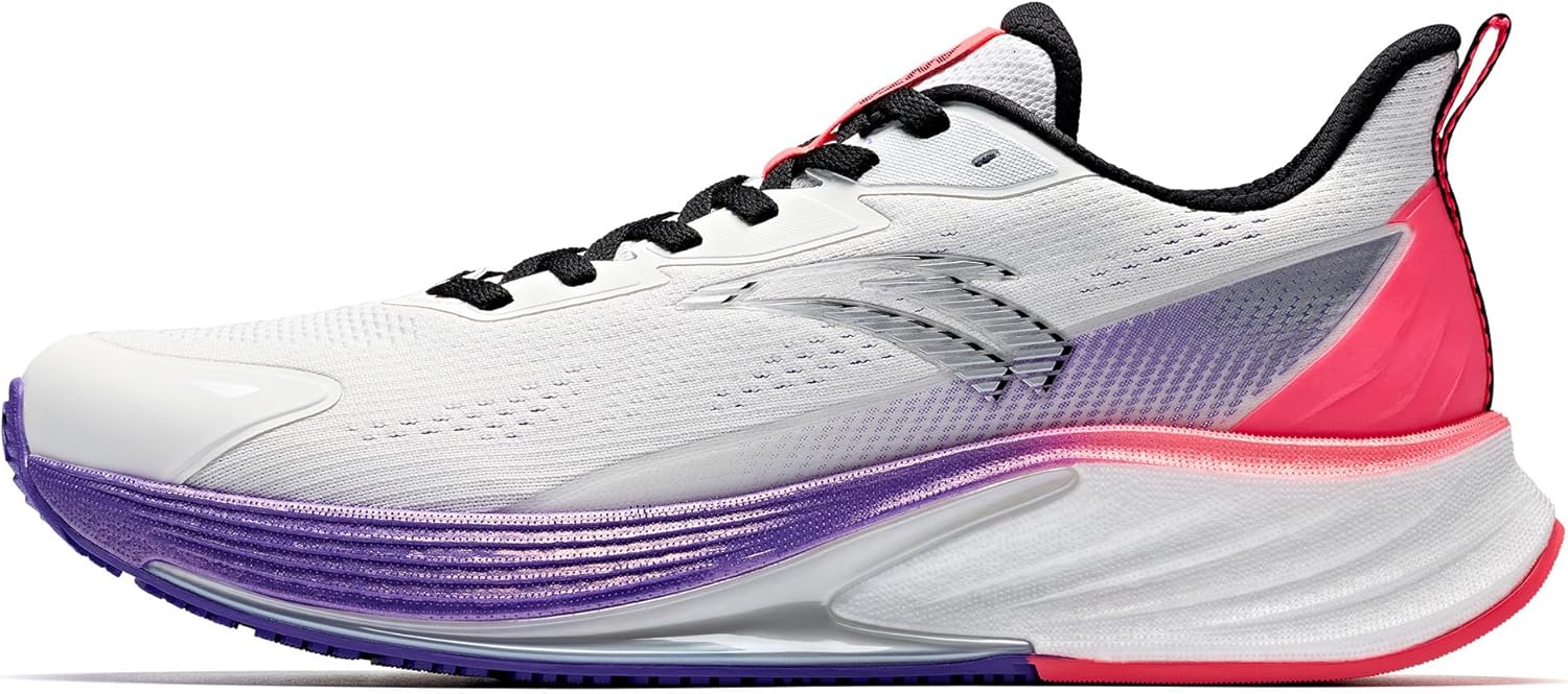 Кроссовки для бега ANTA Men’s Rocket6 с амортизацией, комфортные, дышащие, для тренировок в спортзале и кросс-тренинга, белый/фиолетовый
Кроссовки для бега ANTA Men’s Rocket6 с амортизацией, комфортные, дышащие, для тренировок в спортзале и кросс-тренинга, белый/фиолетовый