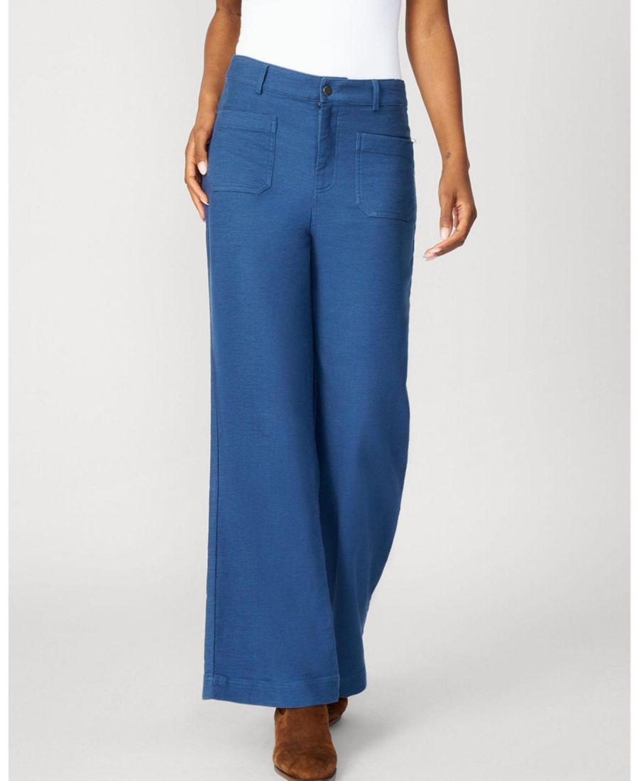 Женские брюки-клеш с высокой посадкой из саржи Cable & Gauge, Sargasso sea
Женские брюки-клеш с высокой посадкой из саржи Cable & Gauge, Sargasso sea