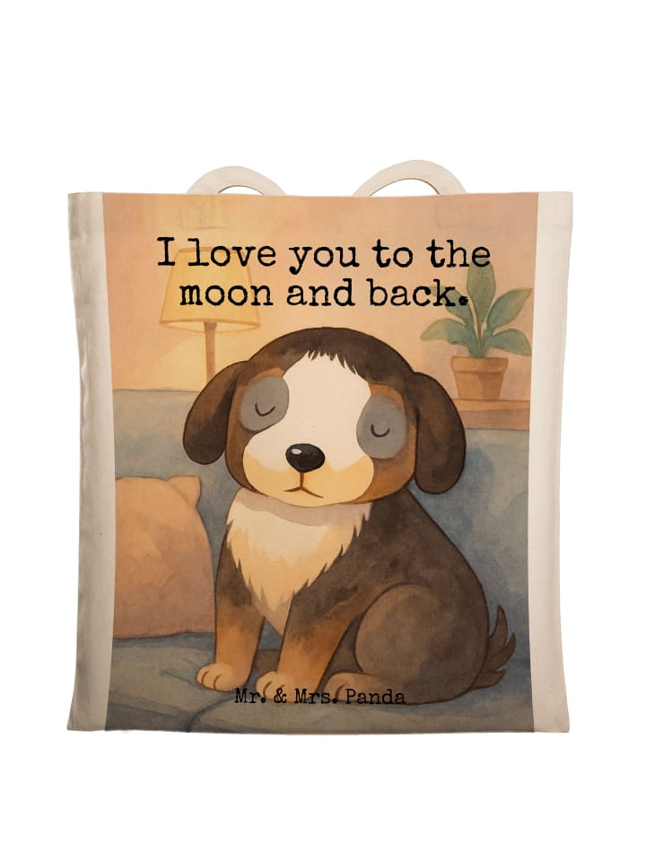 Mr. & Mrs. Panda Сумка-шоппер с изображением собаки, отдыхающей, и надписью, белого цвета
Mr. & Mrs. Panda Сумка-шоппер с изображением собаки, отдыхающей, и надписью, белого цвета