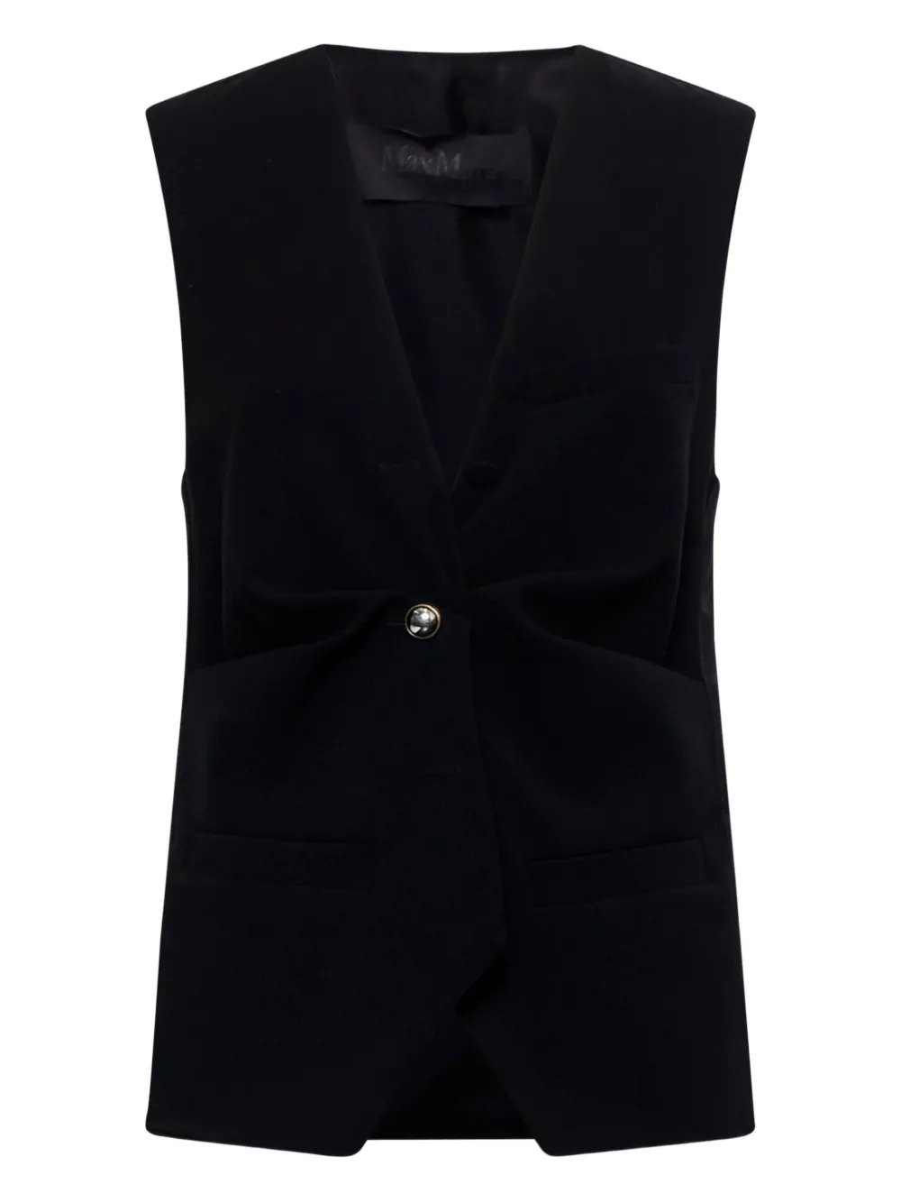 Драпированный пиджак с ювелирными пуговицами Nuraghe Max Mara, черный
Драпированный пиджак с ювелирными пуговицами Nuraghe Max Mara, черный