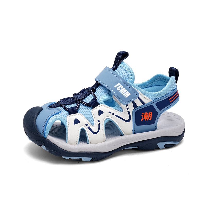 Прочные дышащие сандалии с низким верхом для детей FCMM, синий
Прочные дышащие сандалии с низким верхом для детей FCMM, синий