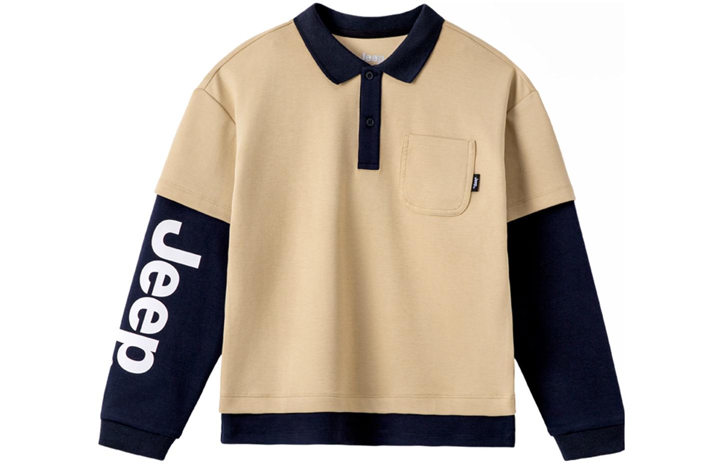 Детский свитшот Jeep, светлый хаки
Детский свитшот Jeep, светлый хаки