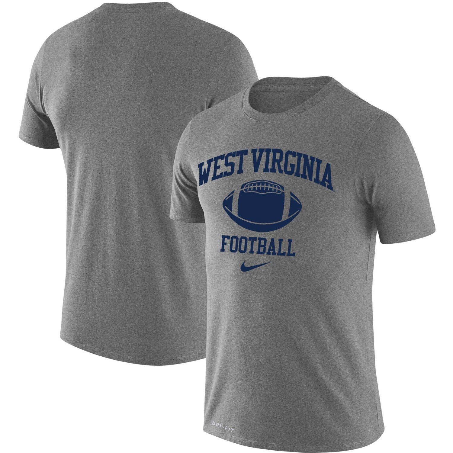 Мужская футболка Nike Heathered Grey West Virginia Mountaineers Retro Football Lockup Legend Performance
Мужская футболка Nike Heathered Grey West Virginia Mountaineers Retro Football Lockup Legend Performance