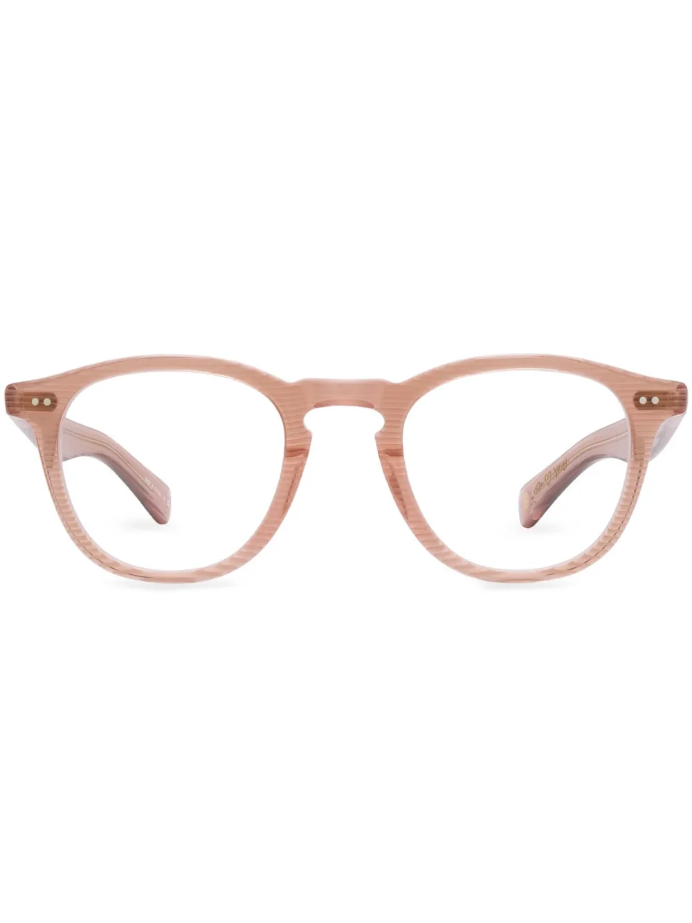 Очки в круглой оправе Garrett Leight, розовый
Очки в круглой оправе Garrett Leight, розовый