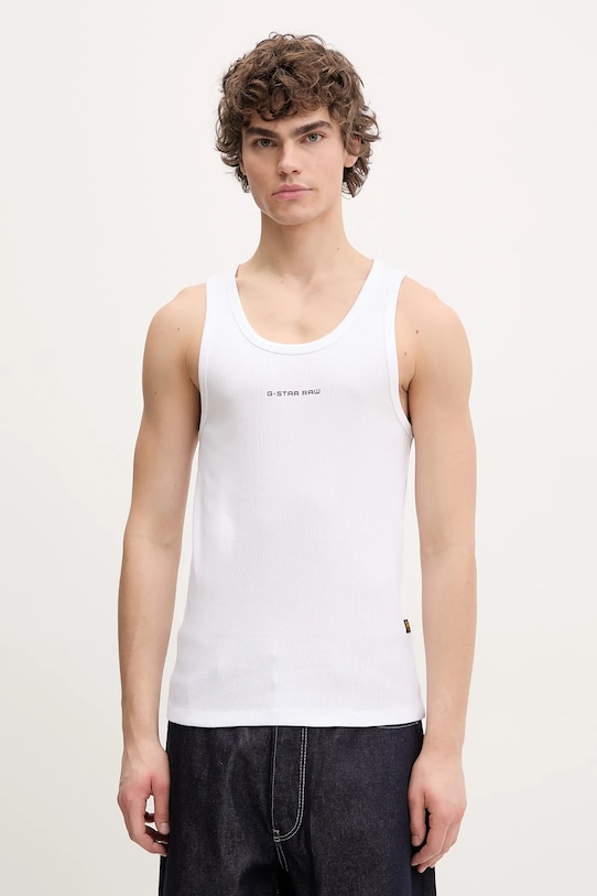 Хлопковая футболка G-Star, белый
Хлопковая футболка G-Star, белый