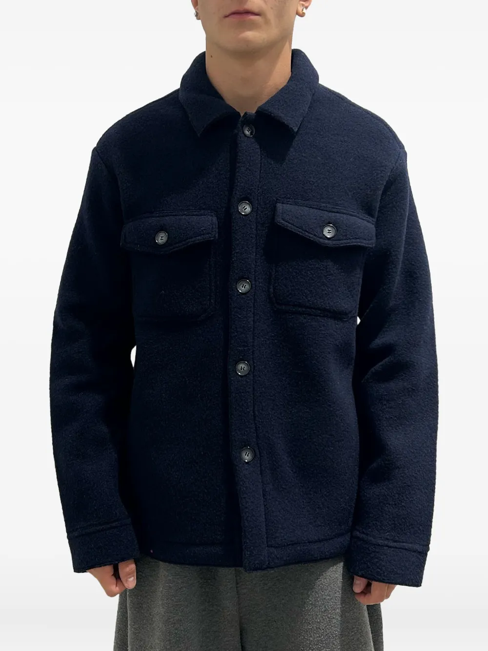 Куртка с накладными карманами на пуговицах Rayne 1896, синий
Куртка с накладными карманами на пуговицах Rayne 1896, синий