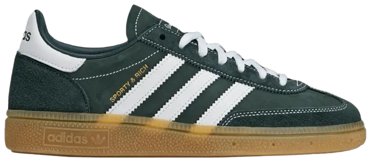 Кроссовки adidas Sporty & Rich x Handball Spezial 'Dark Green', зеленый
Кроссовки adidas Sporty & Rich x Handball Spezial 'Dark Green', зеленый