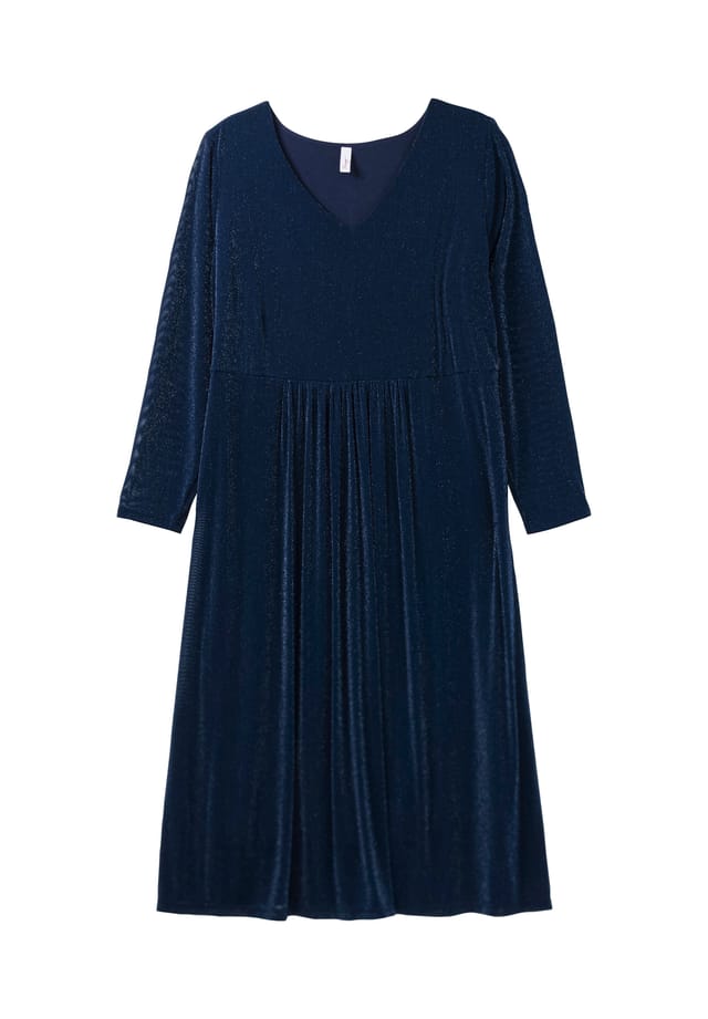 Вечернее платье с сеткой и эффектной пряжей Sheego, цвет saphir
Вечернее платье с сеткой и эффектной пряжей Sheego, цвет saphir