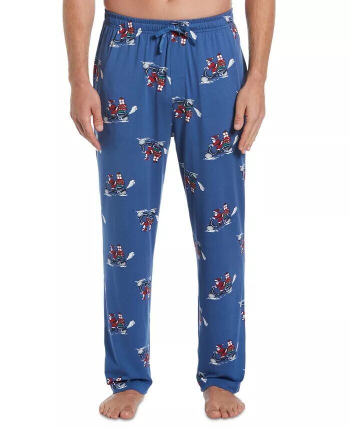 Мужские пижамные штаны Deluxe Touch с принтом Perry Ellis Portfolio, синий
Мужские пижамные штаны Deluxe Touch с принтом Perry Ellis Portfolio, синий