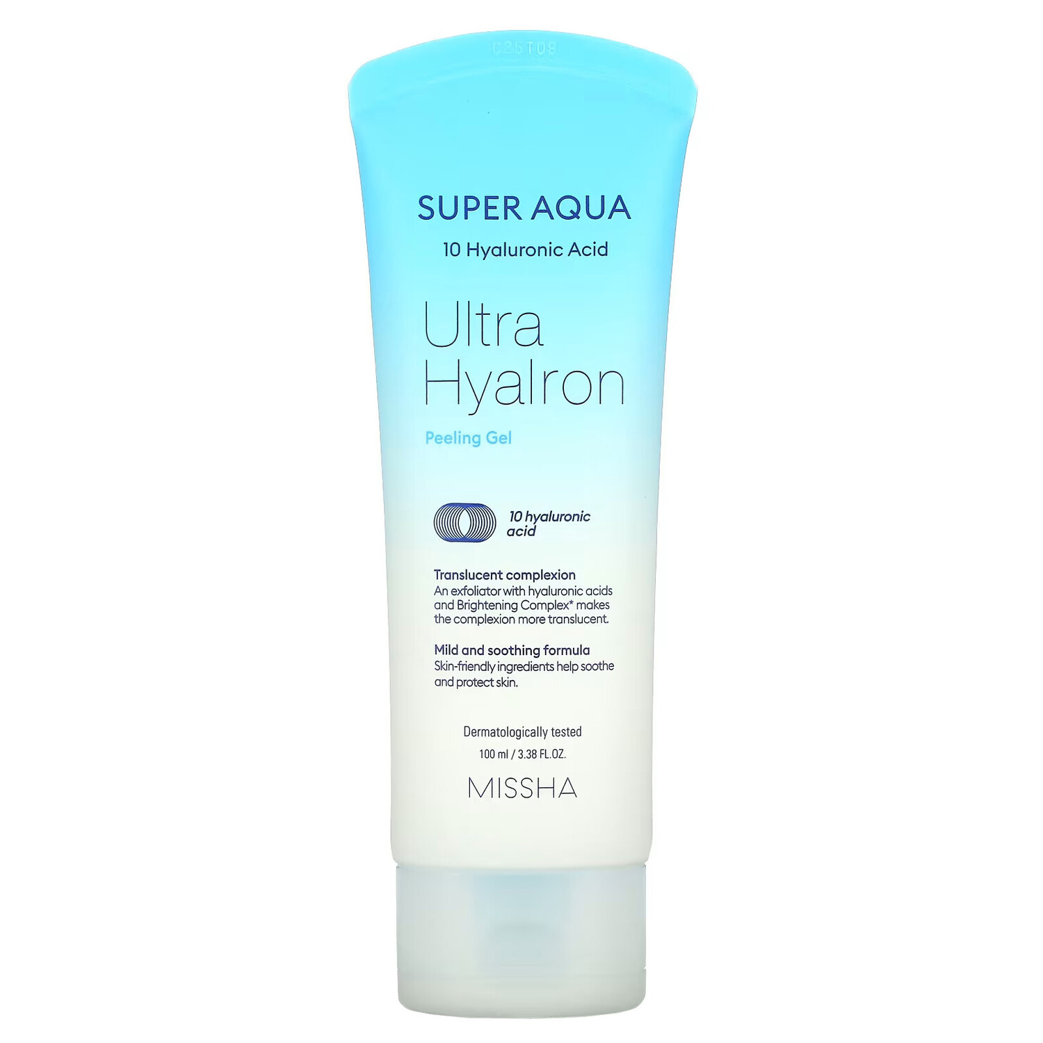 Гель-пилинг с гиалуроновой кислотой Missha Super Aqua, 100 мл
Гель-пилинг с гиалуроновой кислотой Missha Super Aqua, 100 мл