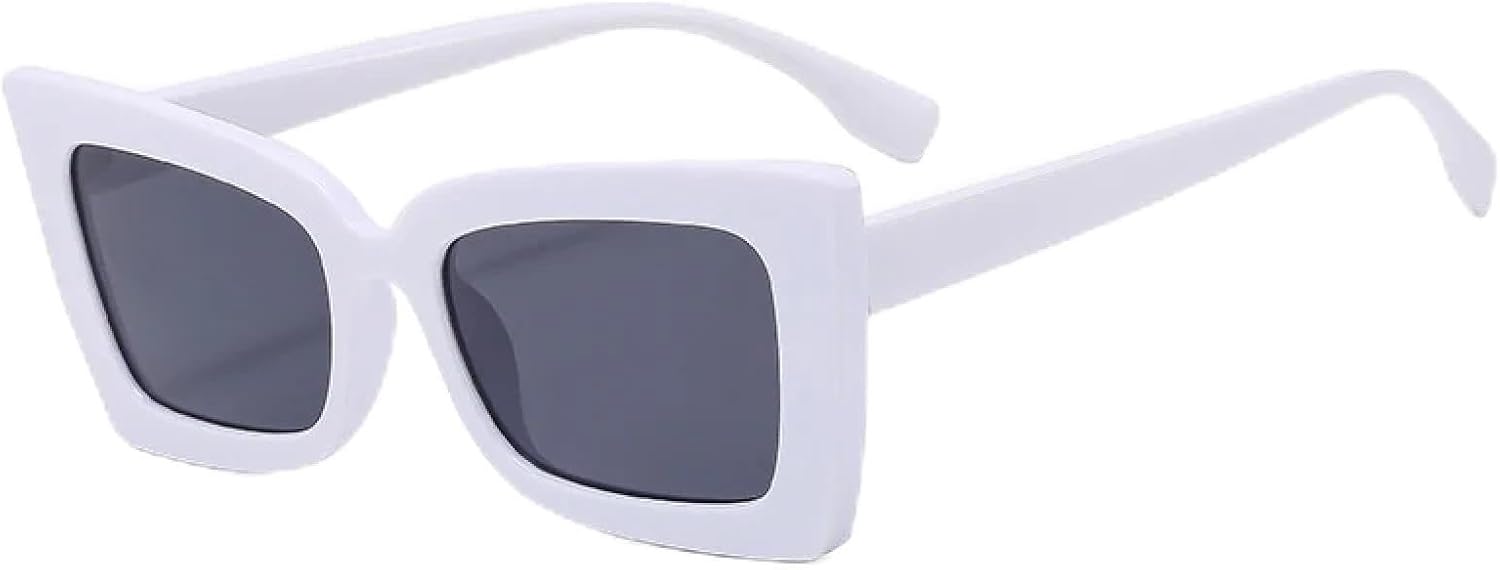 Модные классические солнцезащитные очки «кошачий глаз» для женщин и мужчин, для активного отдыха, путешествий и вождения, с защитой от УФ-излучения UV400 TKKTLLT, White Gray
Модные классические солнцезащитные очки «кошачий глаз» для женщин и мужчин, для активного отдыха, путешествий и вождения, с защитой от УФ-излучения UV400 TKKTLLT, White Gray