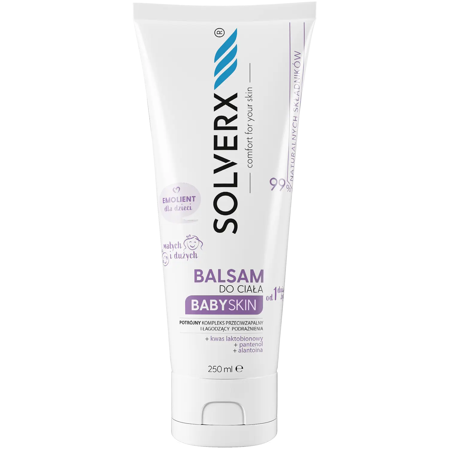 Solverx Baby Skin лосьон для тела для детей, 250 мл
Solverx Baby Skin лосьон для тела для детей, 250 мл