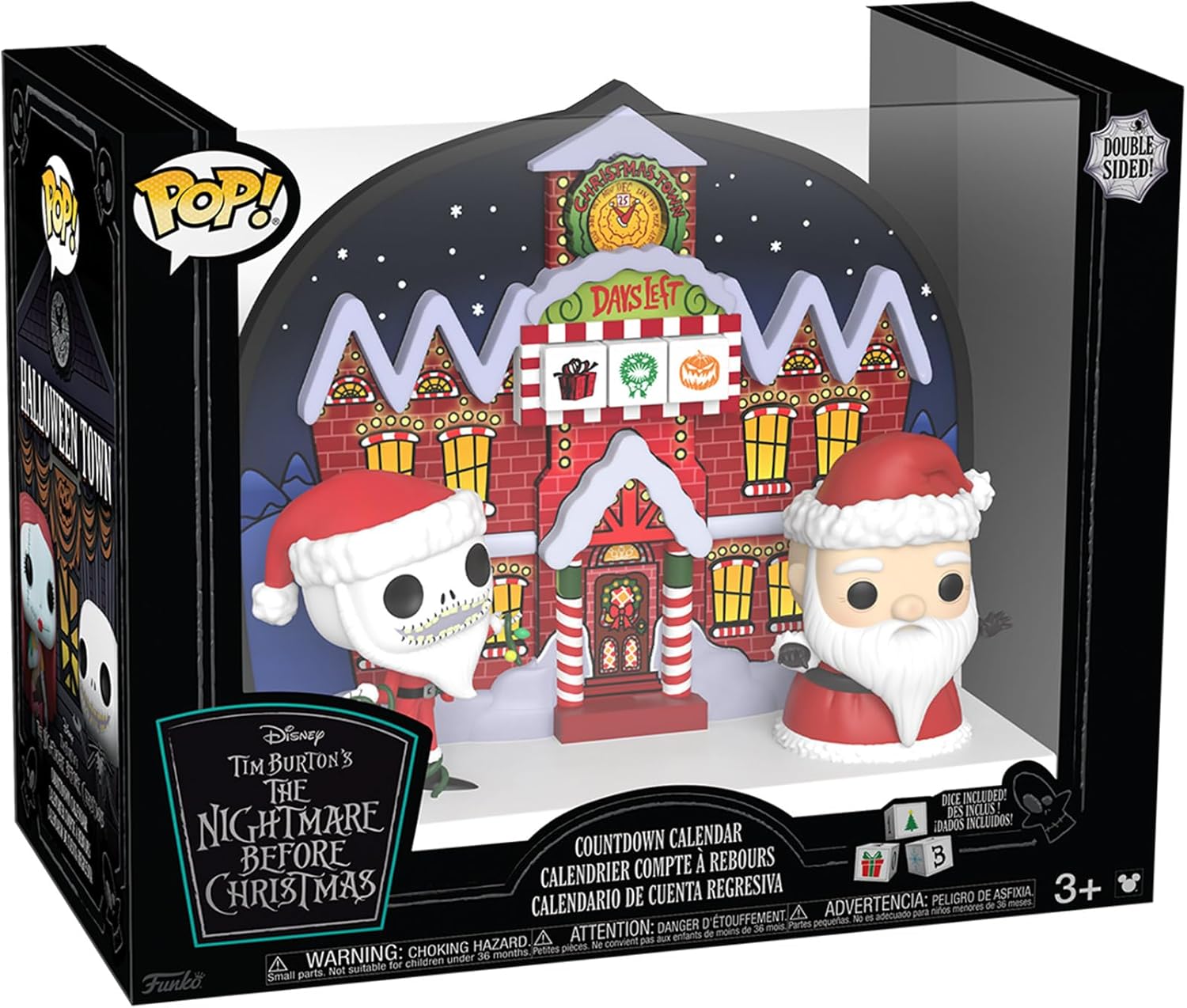 Адвент-календарь Funko Pop! The Nightmare Before Christmas Dual-Sided Countdown
Адвент-календарь Funko Pop! The Nightmare Before Christmas Dual-Sided Countdown