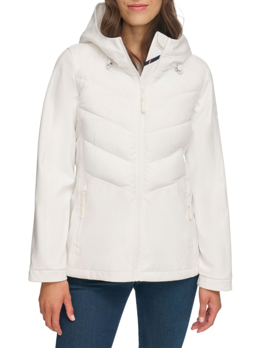 Спортивная стеганая куртка с капюшоном Tommy Hilfiger, белый
Спортивная стеганая куртка с капюшоном Tommy Hilfiger, белый