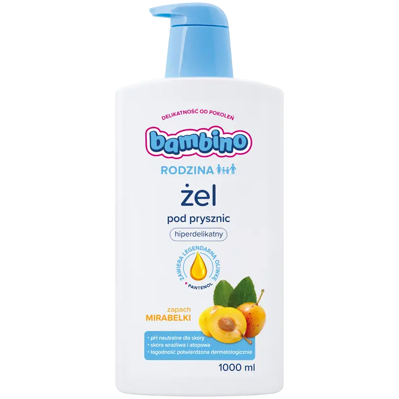 Bambino Rodzina гель для душа, 1 л 
Bambino Rodzina гель для душа, 1 л