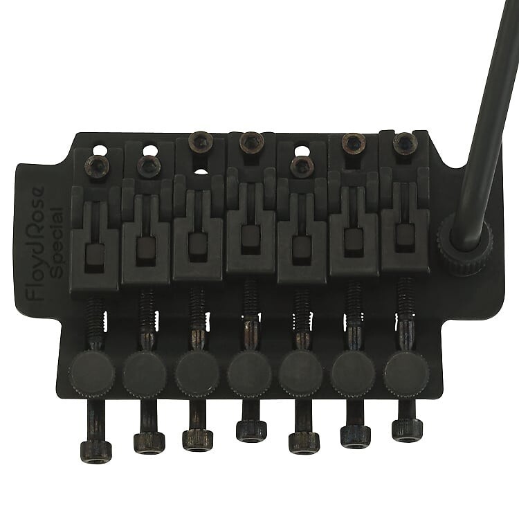 Специальная 7-струнная система тремоло - Satin Black Floyd Rose Special Series - 7 String
Специальная 7-струнная система тремоло - Satin Black Floyd Rose Special Series - 7 String