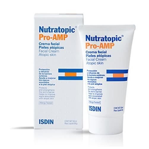 Крем для лица - ISDIN - Nutratopic Pro AMP - Pelle Atopica - 50 мл
Крем для лица - ISDIN - Nutratopic Pro AMP - Pelle Atopica - 50 мл