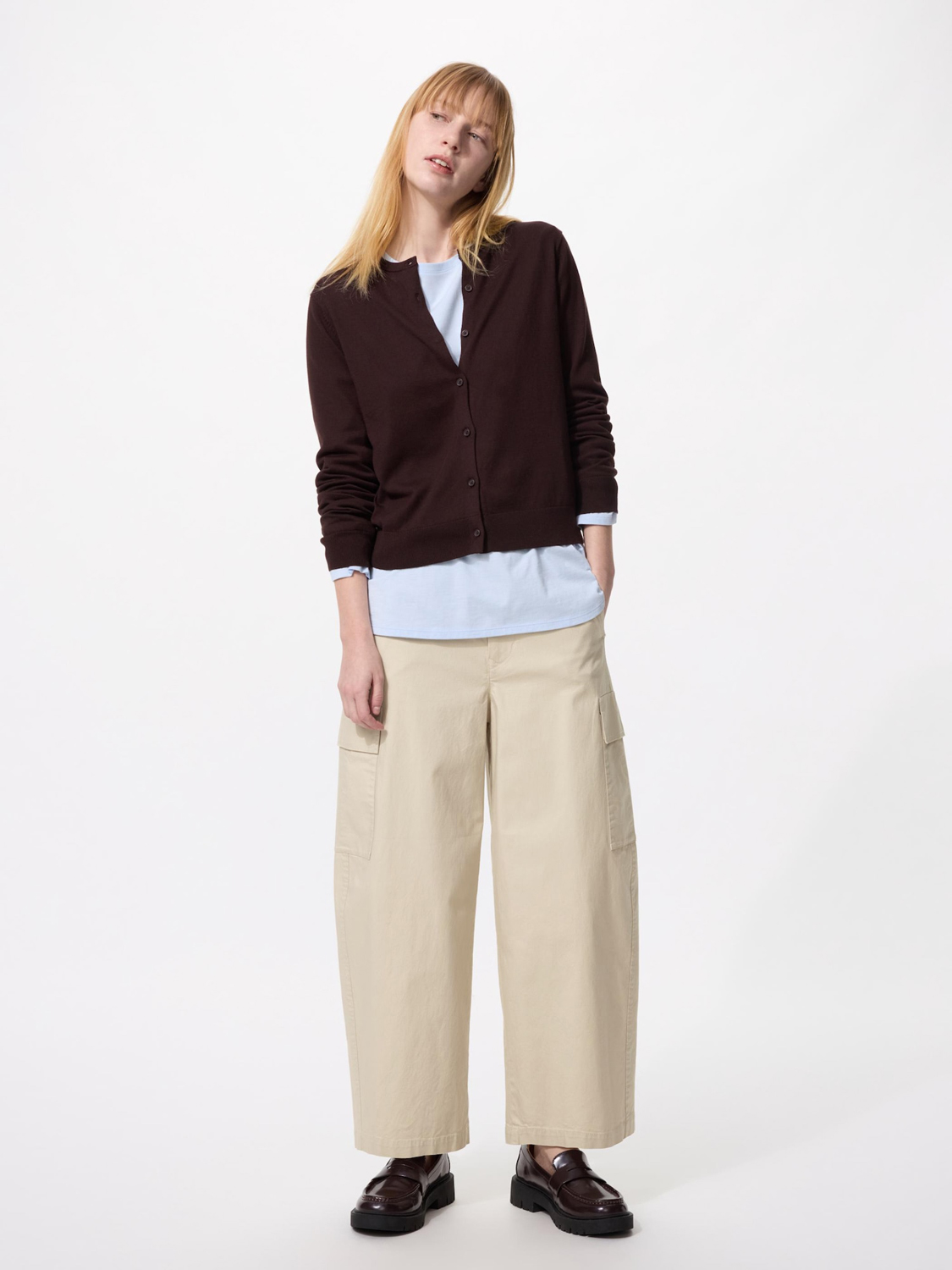 Брюки-карго Uniqlo Barrel, 31 бежевый
Брюки-карго Uniqlo Barrel, 31 бежевый