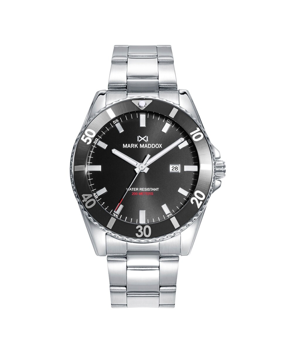 Мужские стальные часы Mission с календарем Mark Maddox, серебро
Мужские стальные часы Mission с календарем Mark Maddox, серебро
