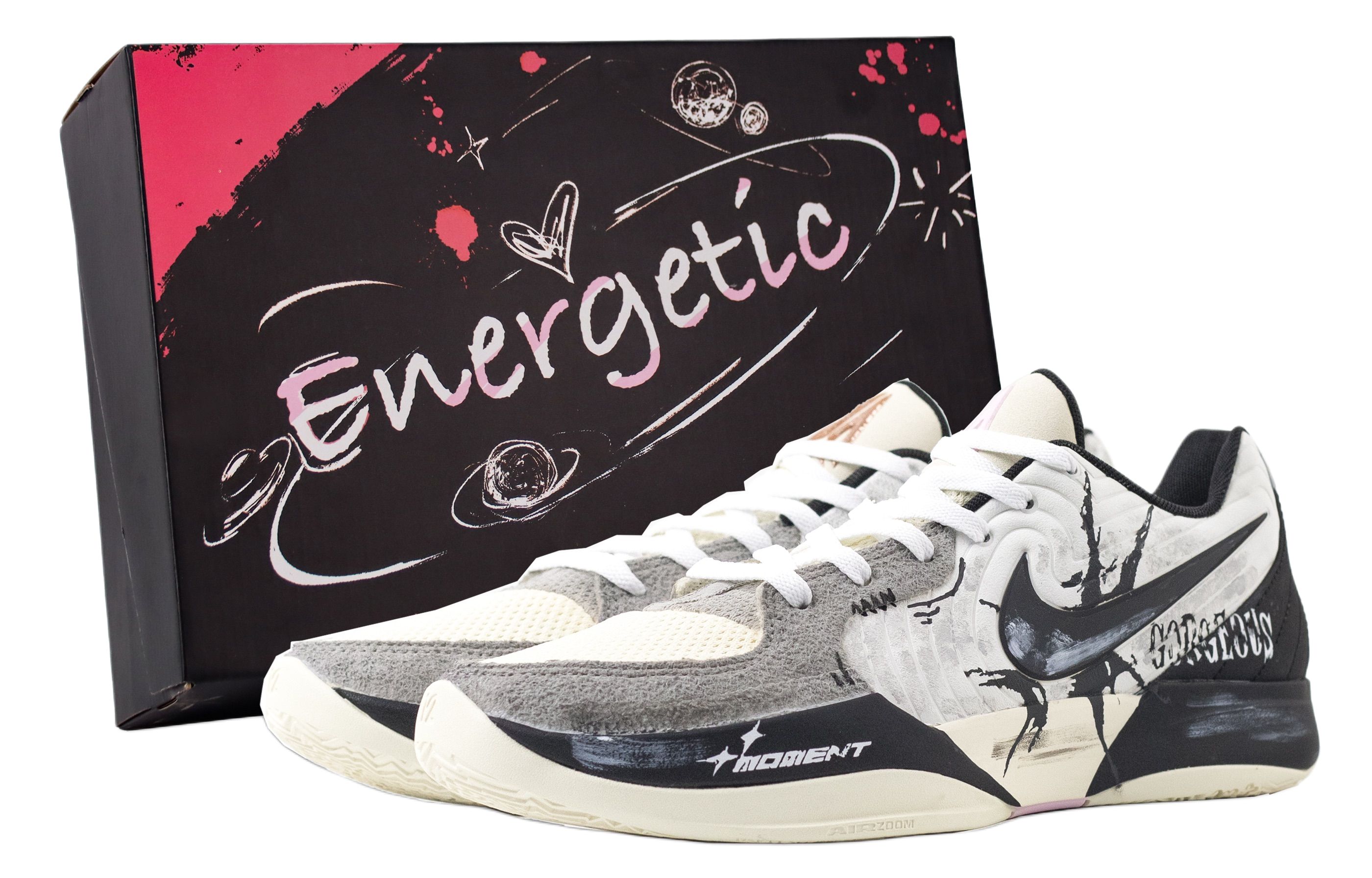 Nike Мужские баскетбольные кроссовки Ja Morant 2 Critical Moment низкие, устойчивые к истиранию, черный белый серый
Nike Мужские баскетбольные кроссовки Ja Morant 2 Critical Moment низкие, устойчивые к истиранию, черный белый серый