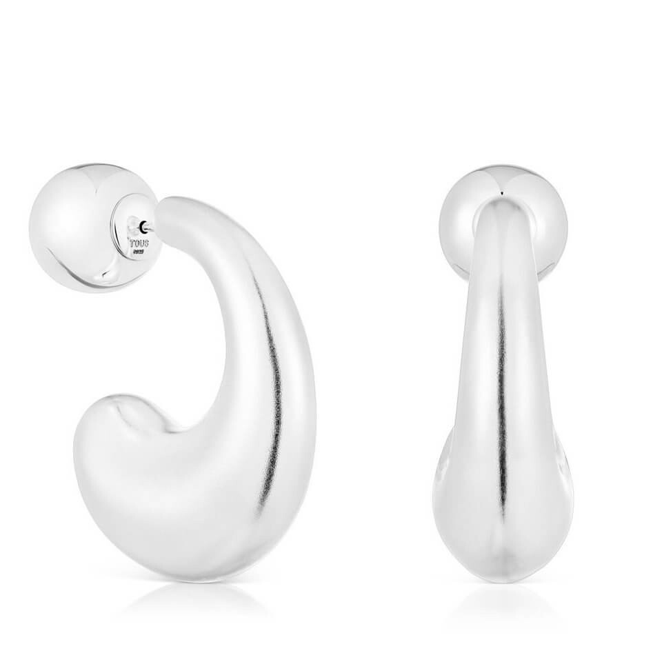 Серьги-кольца Tous Balloon Large, серебро
Серьги-кольца Tous Balloon Large, серебро