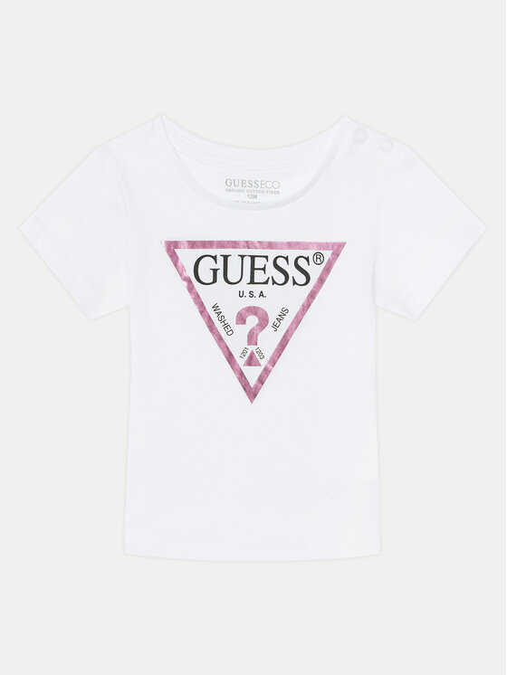 Футболка стандартного кроя Guess, белый
Футболка стандартного кроя Guess, белый