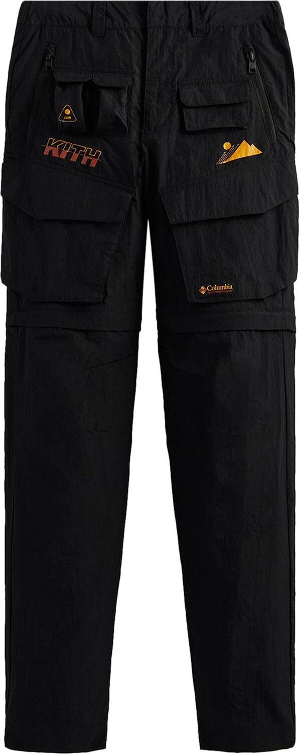 Брюки Kith For Columbia Chuting Pant II 'Black', черный 
Брюки Kith For Columbia Chuting Pant II 'Black', черный